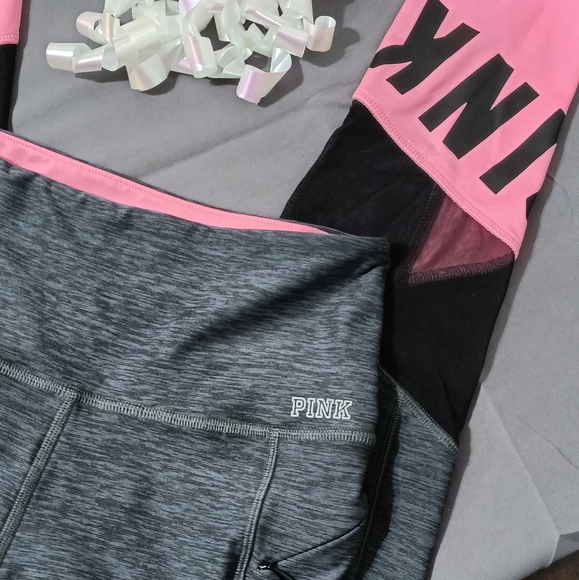 PINK HIGHWAIST LEGGING S - Picture 5 of 6
